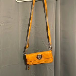 Yellow purse